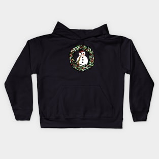 Christmas Snowman Kids Hoodie